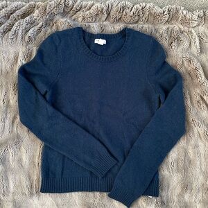 American Eagle teal angora sweater, M